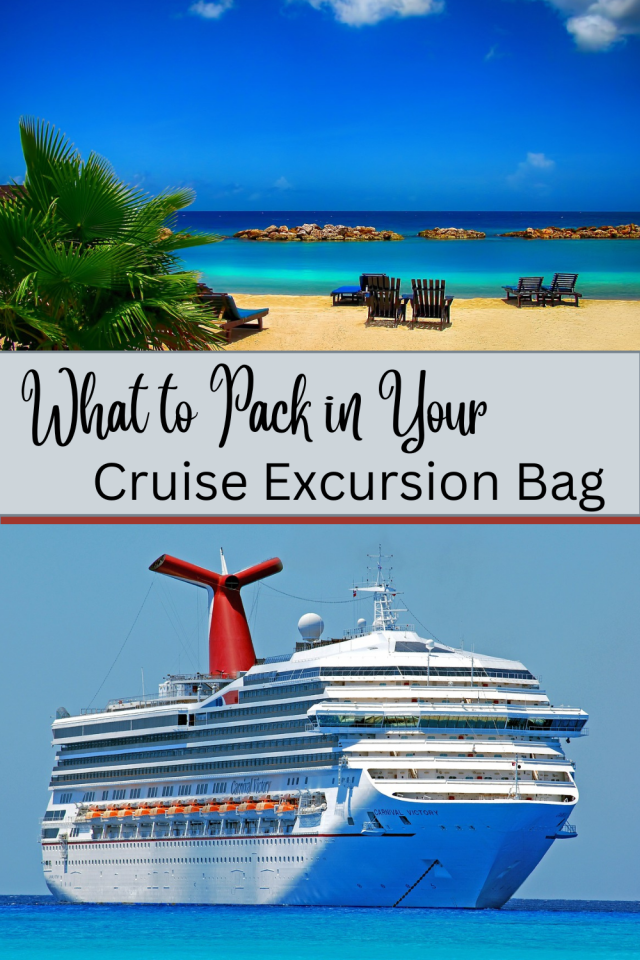 Here is what you need to pack in your cruise excursion bag